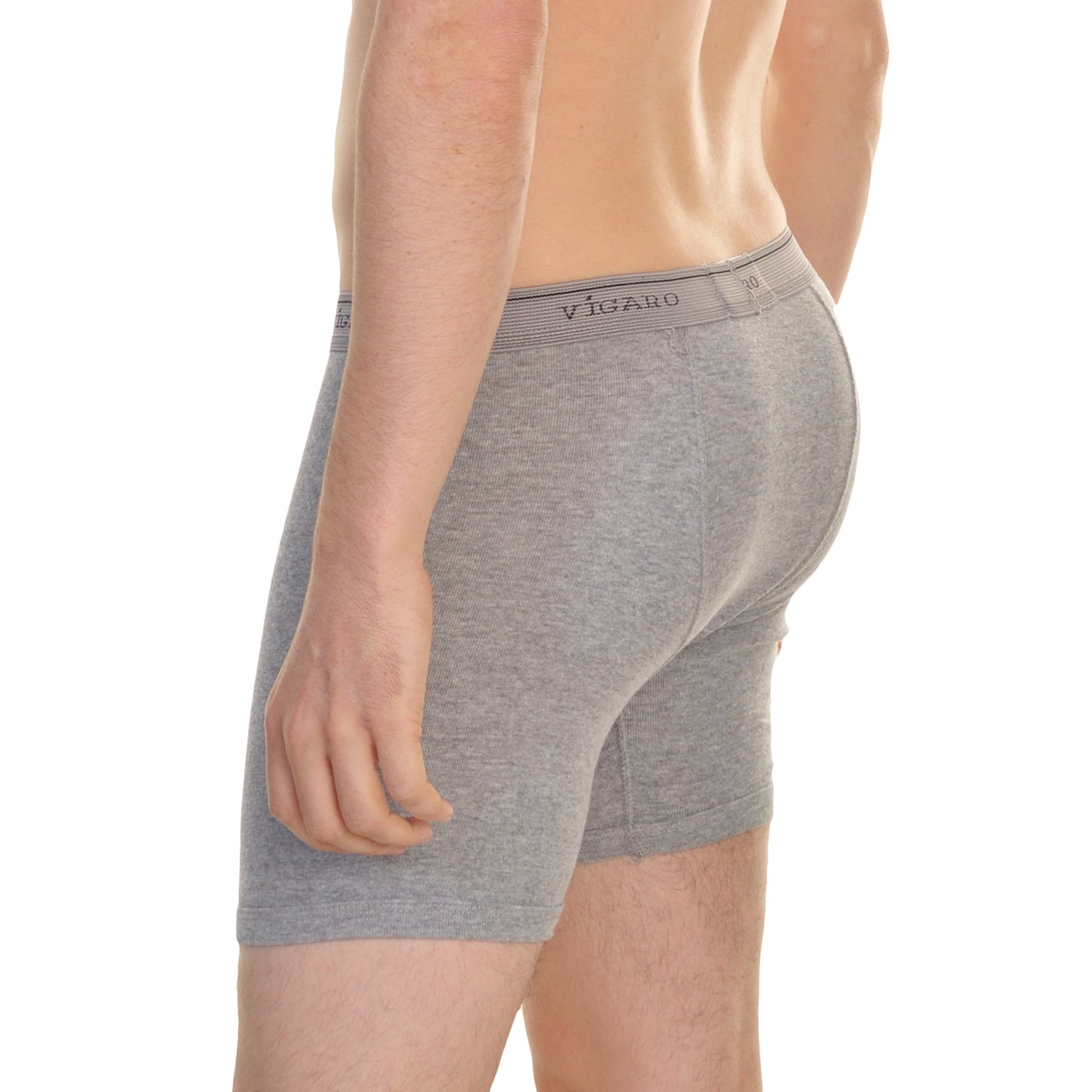 Mens Cotton Comfort Boxer Briefs (6-Pack)