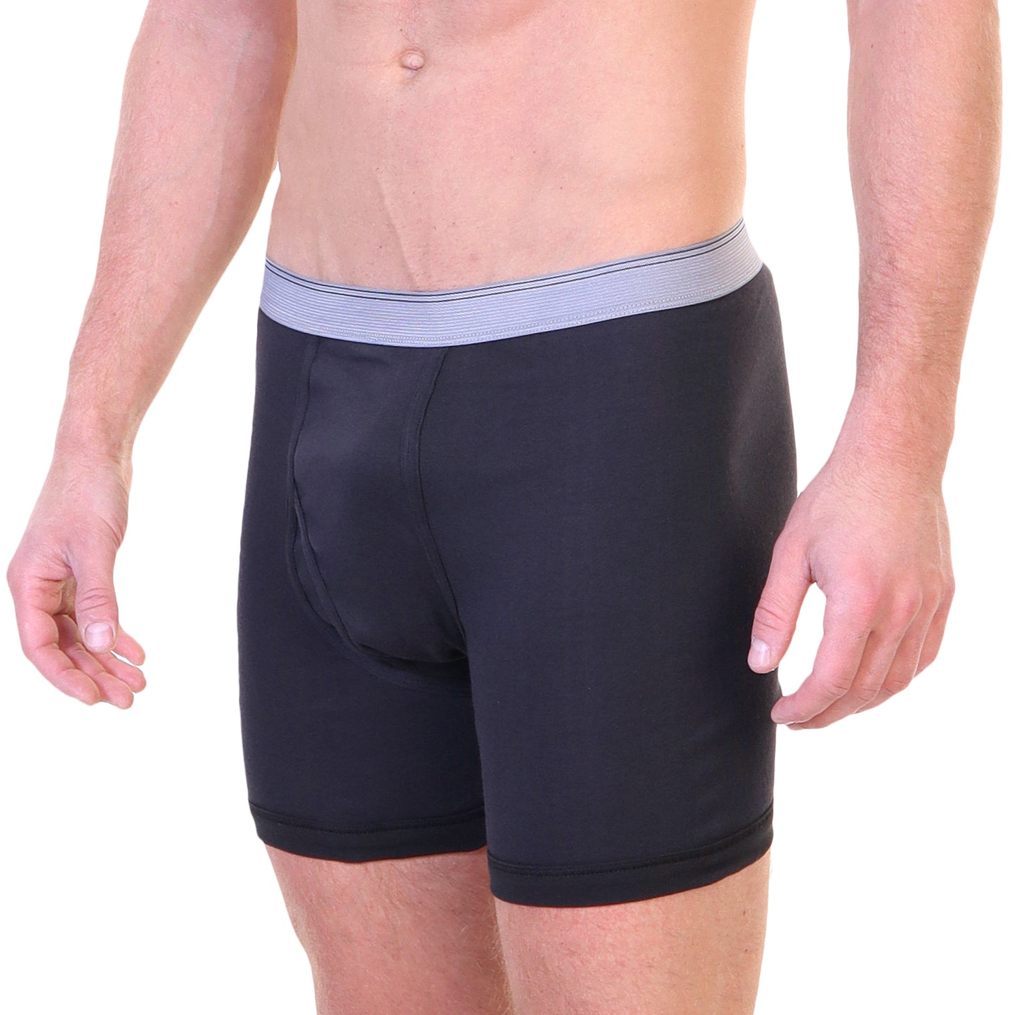 Mens Comfort Boxer Briefs (12-Pack)