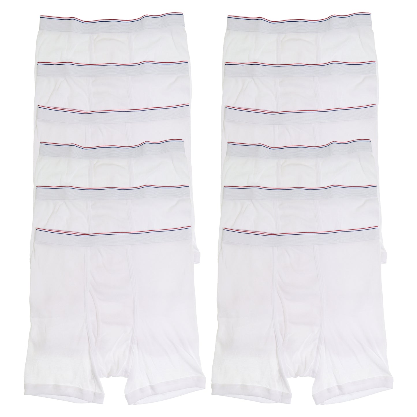 Mens Comfort Boxer Briefs (12-Pack)