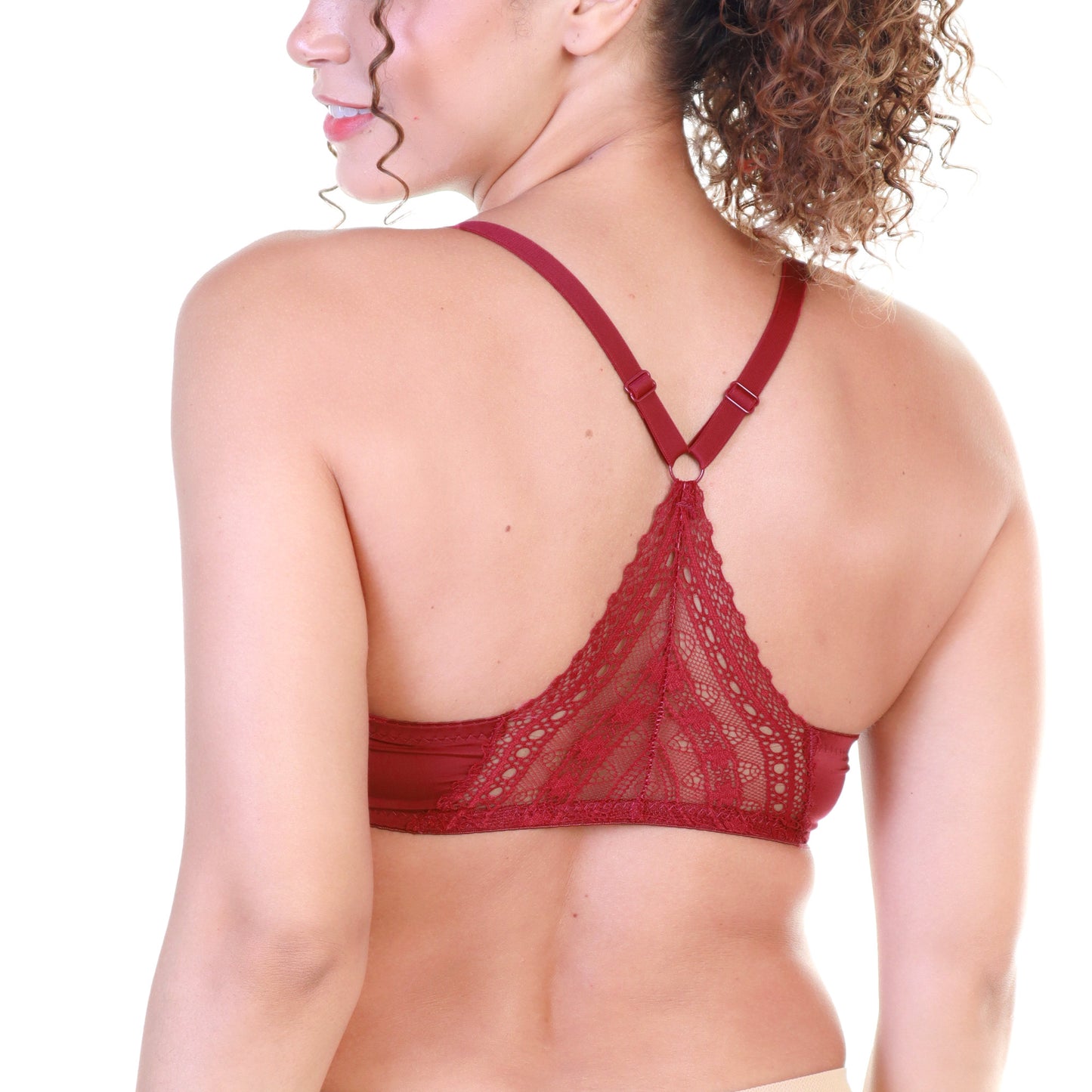 Wired, Racerback Bra with Adjustable Straps (6-Pack)