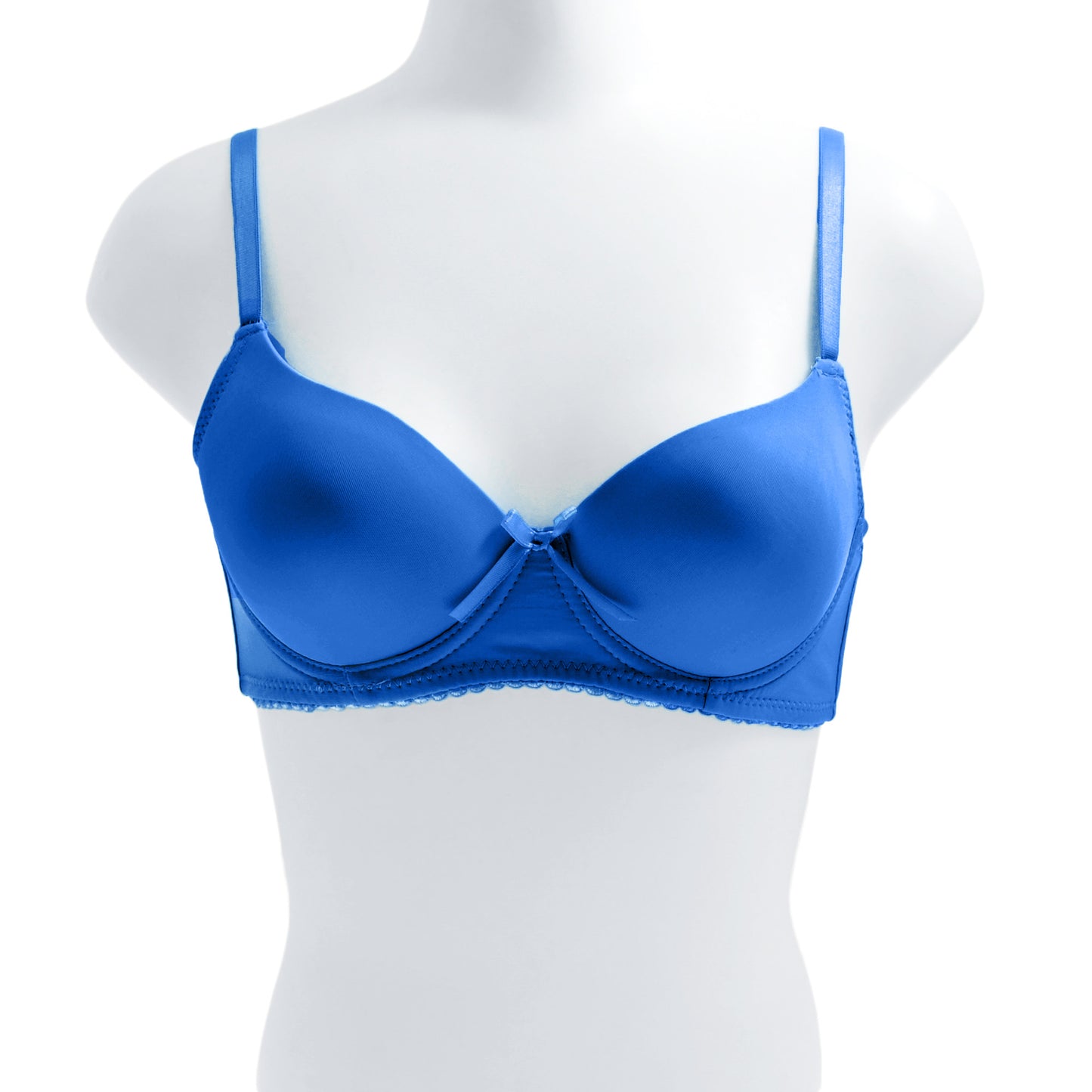 Wired A-Cup T-shirt Bra with Adjustable Straps (6-Pack)