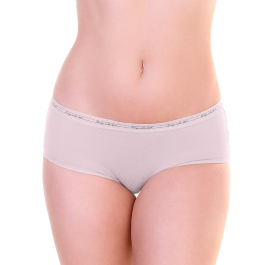 Microfiber Hiphugger Panties with Elastic Waistband (6-Pack)