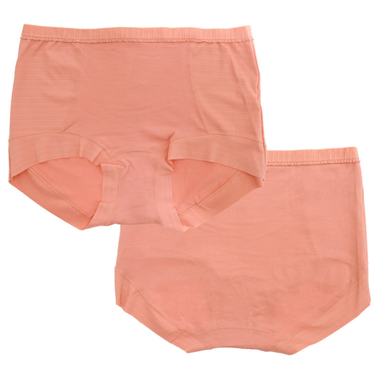 Mid Rise Cotton Brief Panties with Ruffle-Trim Waist (6-Pack)