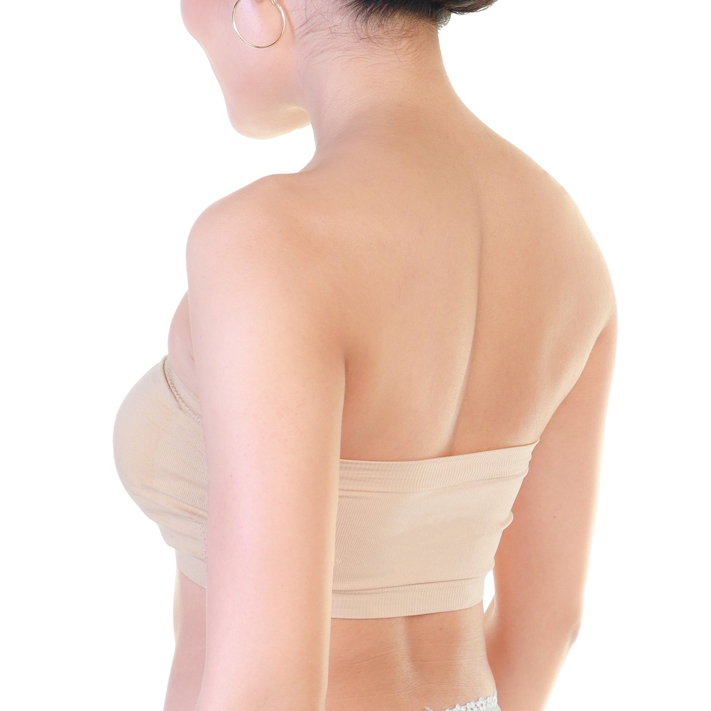 Seamless Bandeau with Removable Cups (6-Pack)