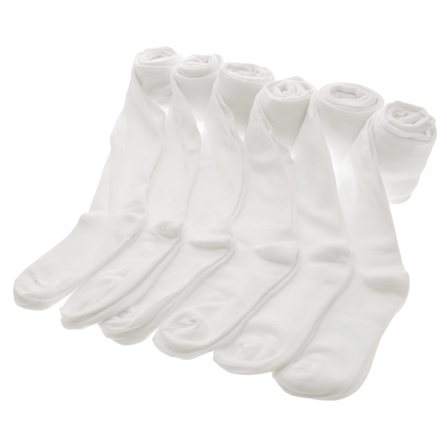 Girls Winter Tights with Heel (6-Pack)