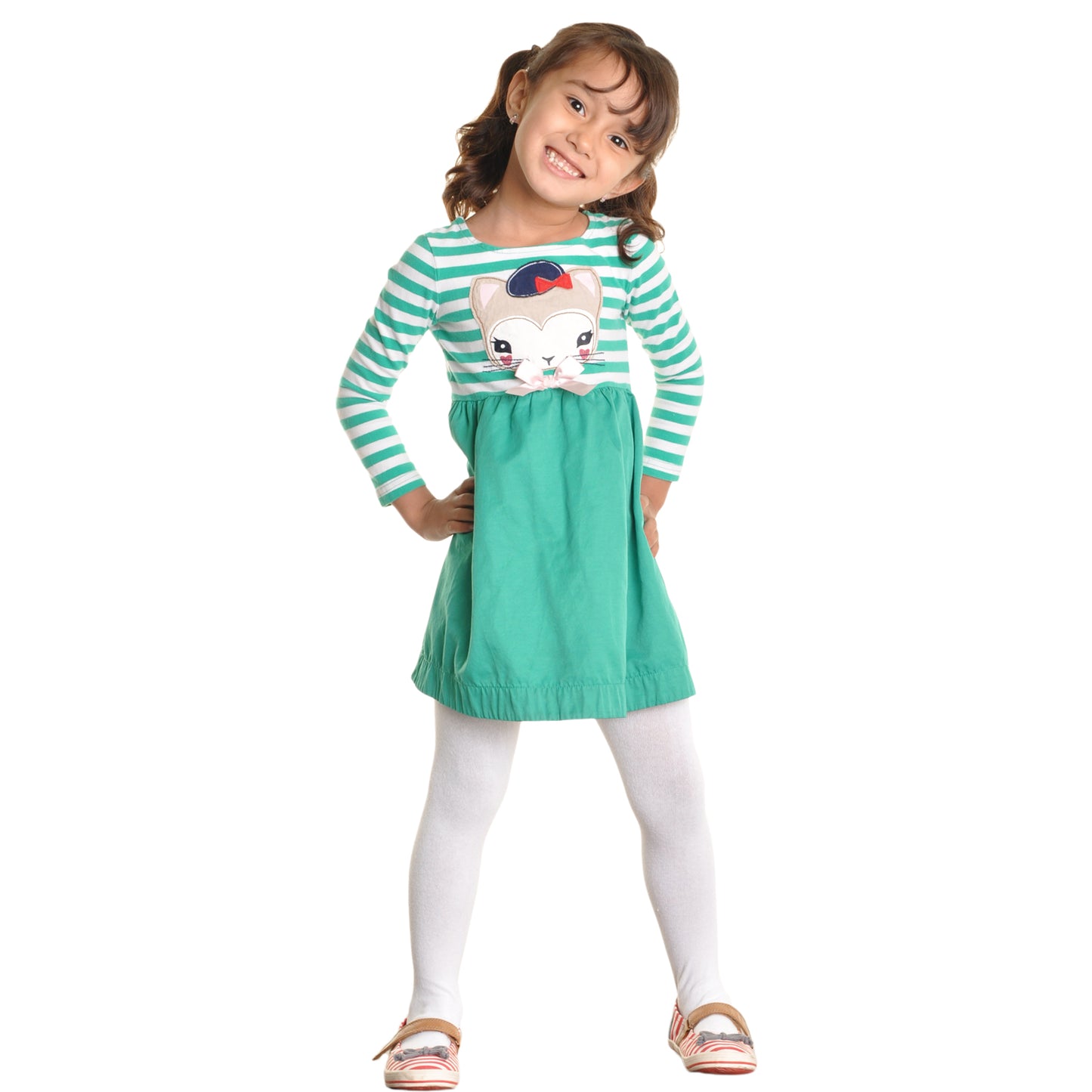 Girls Winter Tights with Heel (6-Pack)