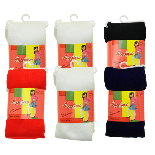 Girls Winter Tights (6-Pack)