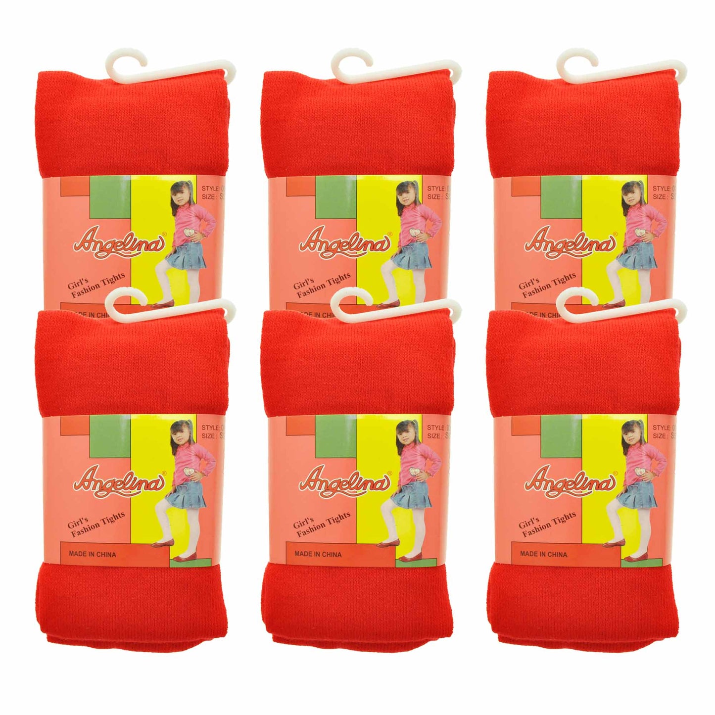 Girls Winter Tights (6-Pack)