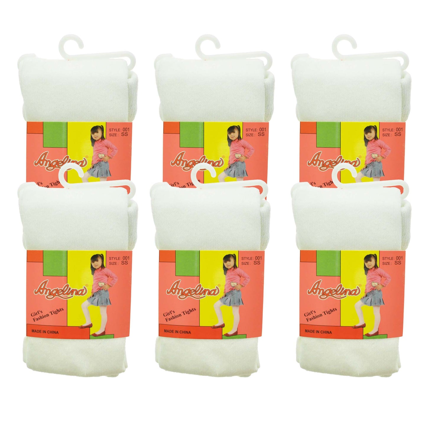 Girls Winter Tights (6-Pack)