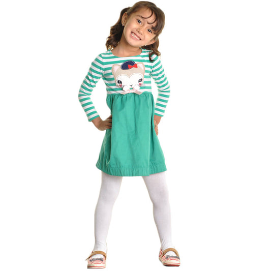 Girls Winter Tights with Heel