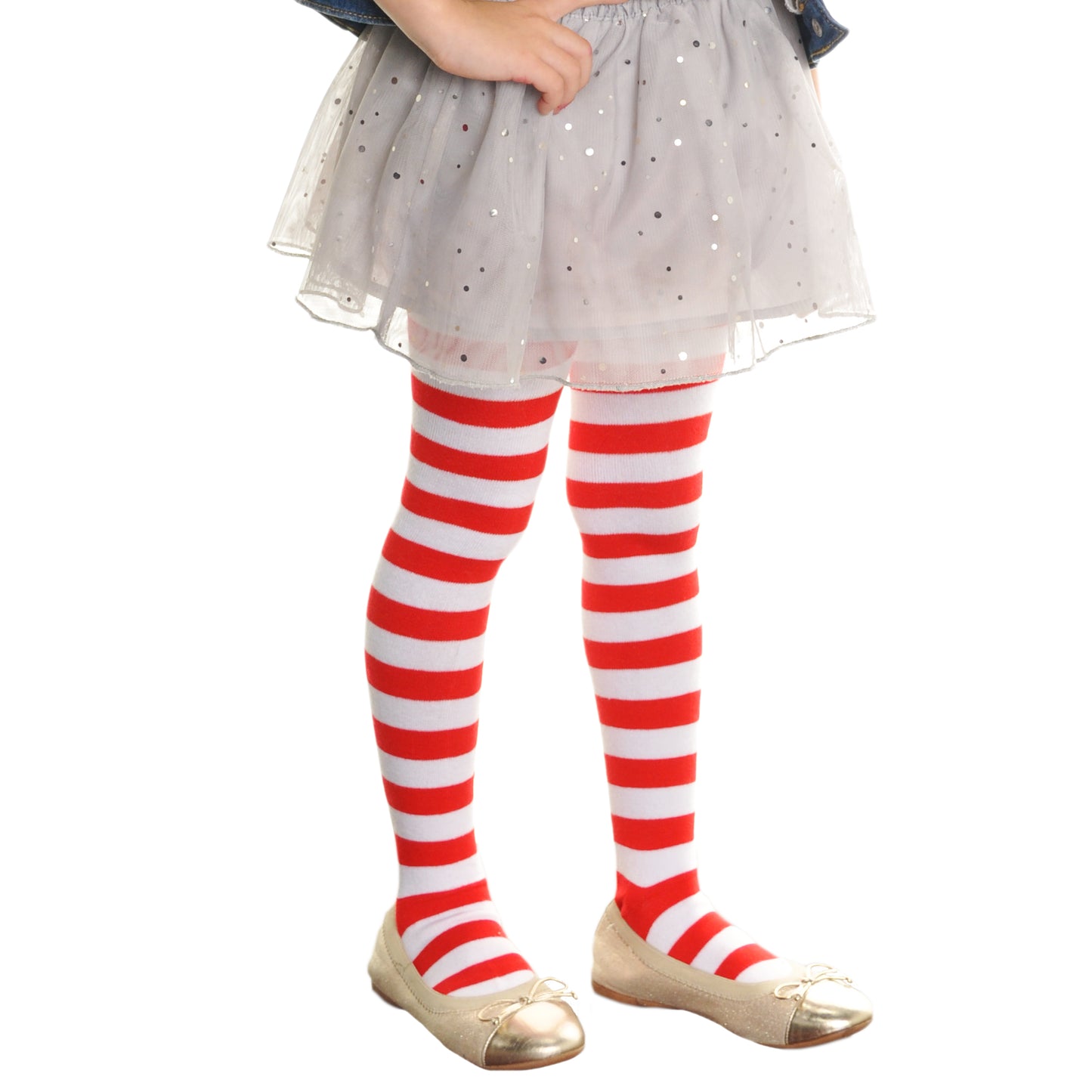 Girl's Colorful Patterned Winter Tights (6-Pack)