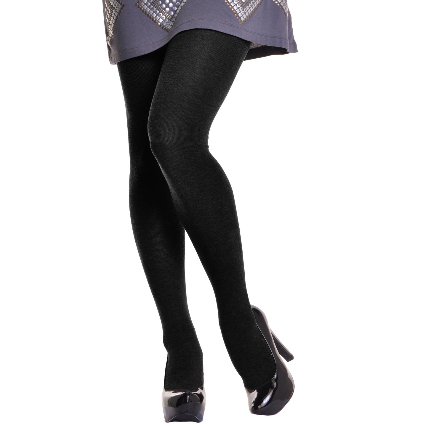 Winter Warmth Patterned Footed or Footless Tights (6-Pack)