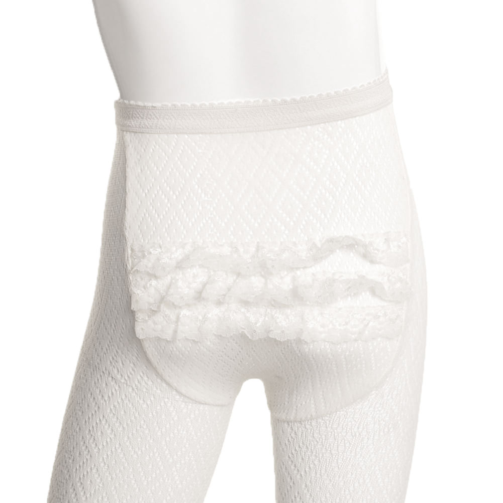Baby's Lace Tiered Rhumba Tights (6-Pack)