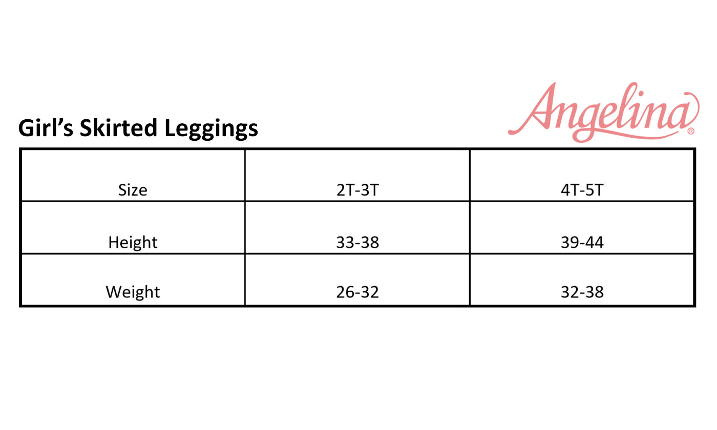 Girls' Sweater Footless Tights with Attached Skirt (3-Pack)