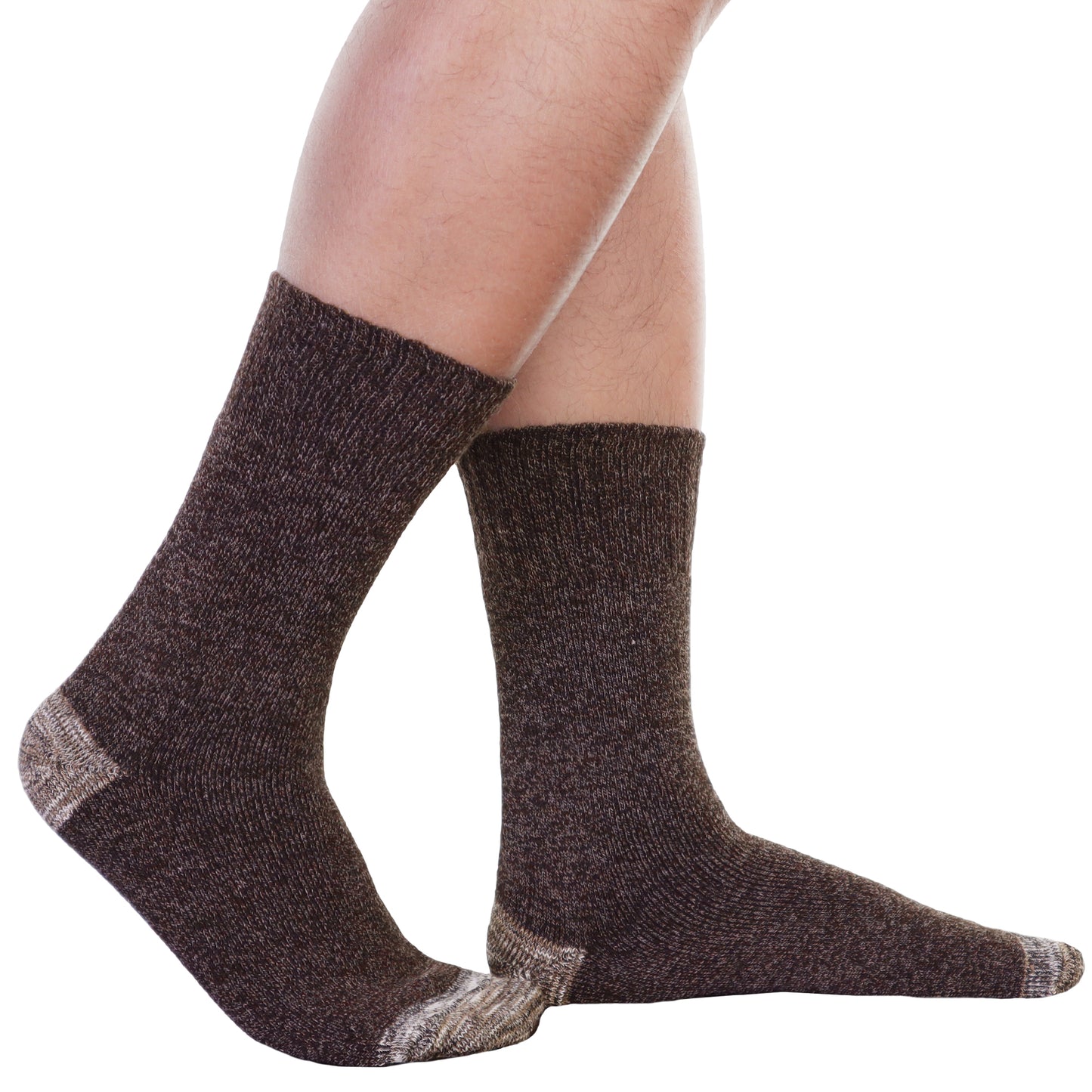 Men's Marled Crew Socks (6-Pairs)