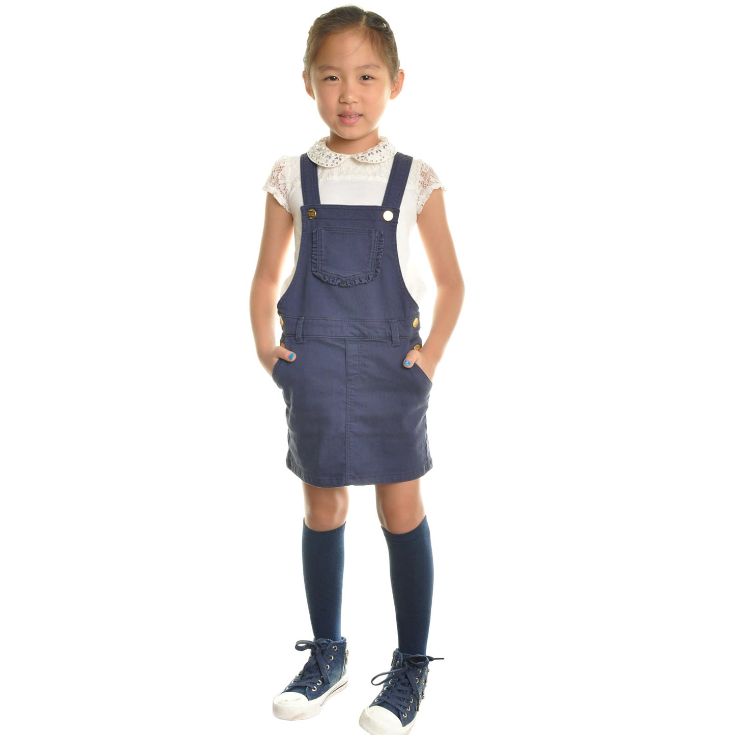 Cotton Classic Uniform Knee-High School Socks (12-Pairs)