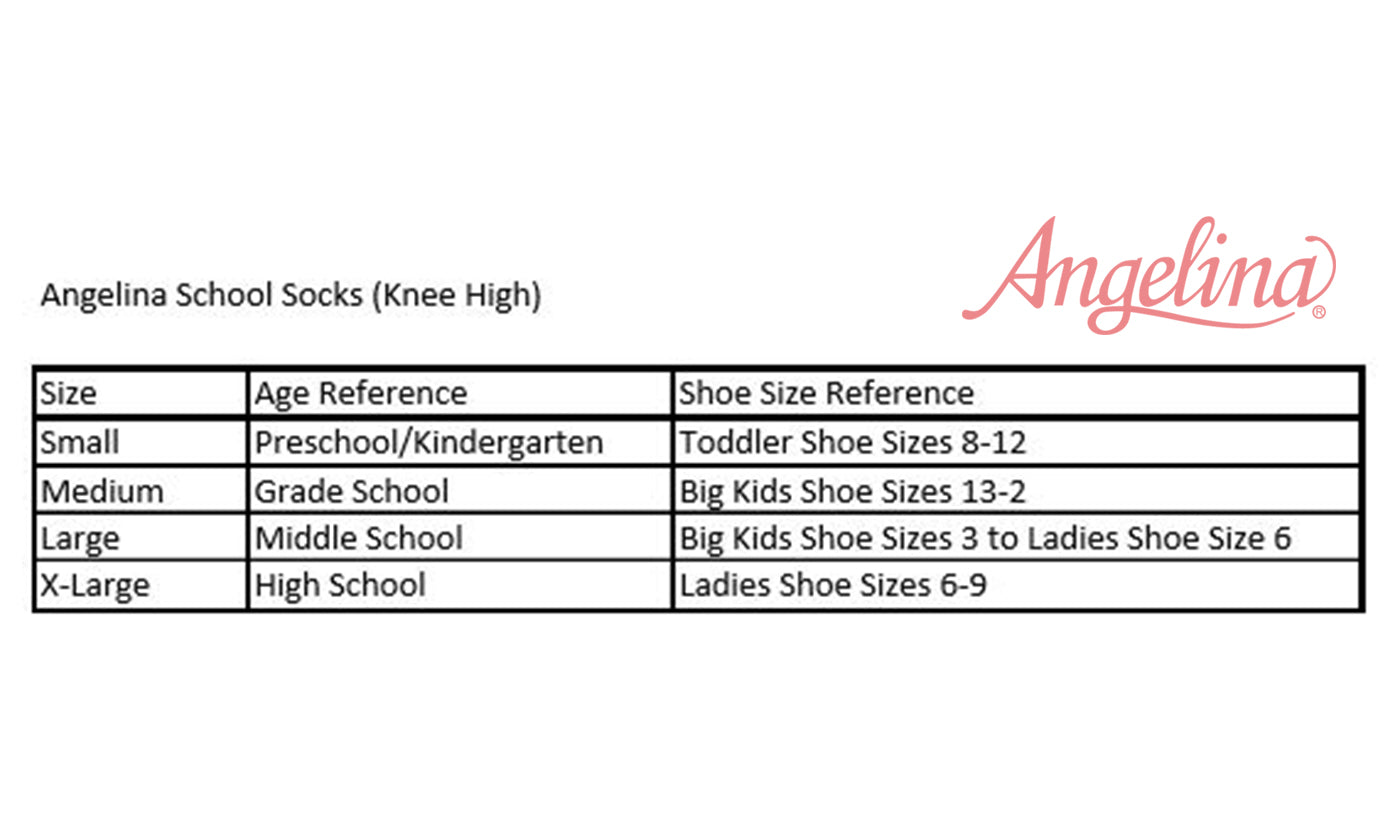 Cotton Classic Uniform Knee-High School Socks (12-Pairs)