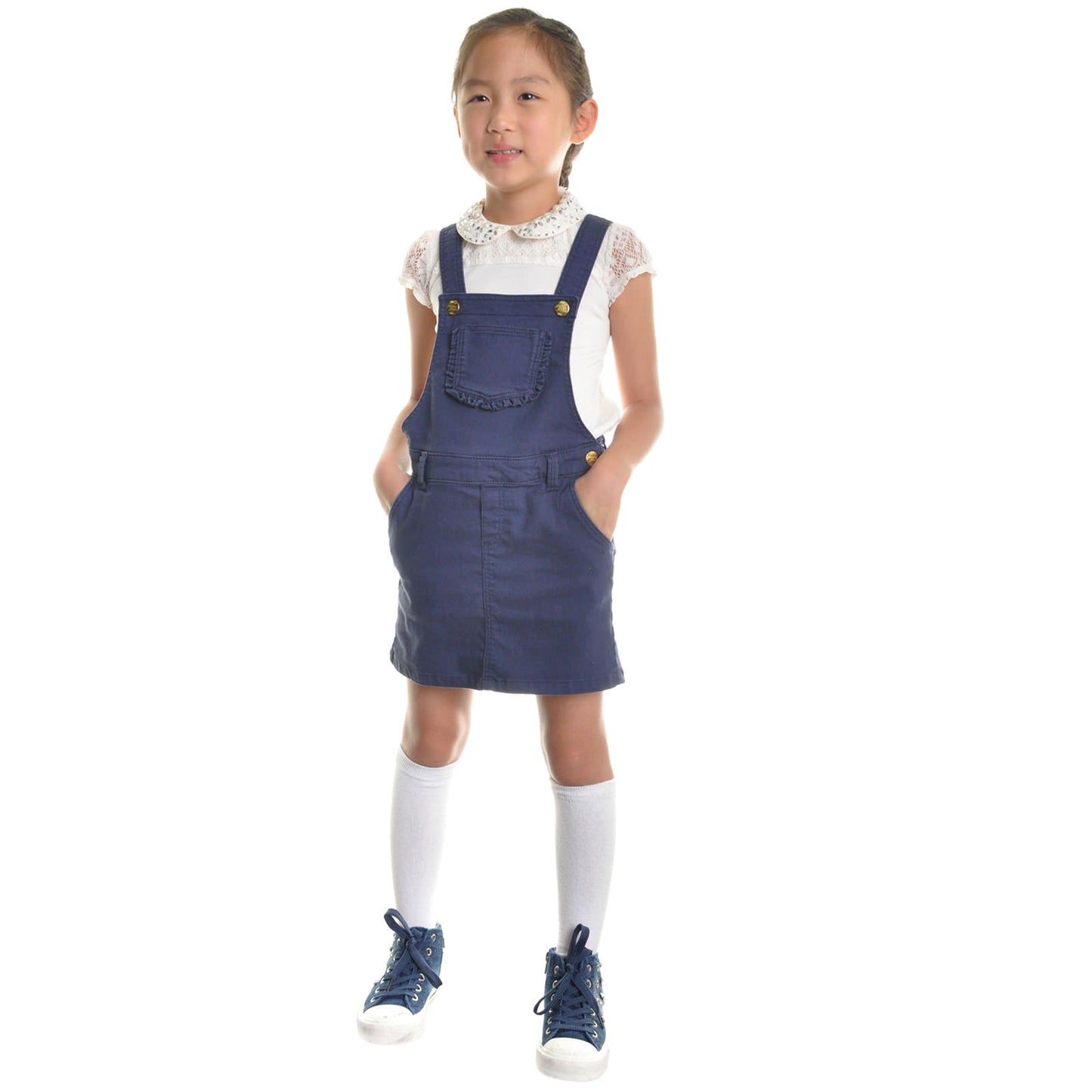 Cotton Classic Uniform Knee-High School Socks (12-Pairs)