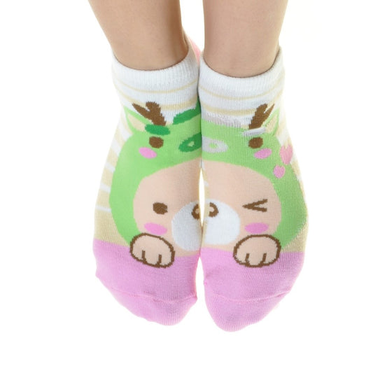 Low Cut Socks with Matching Friend or Buddy Set Design (12-Pairs)