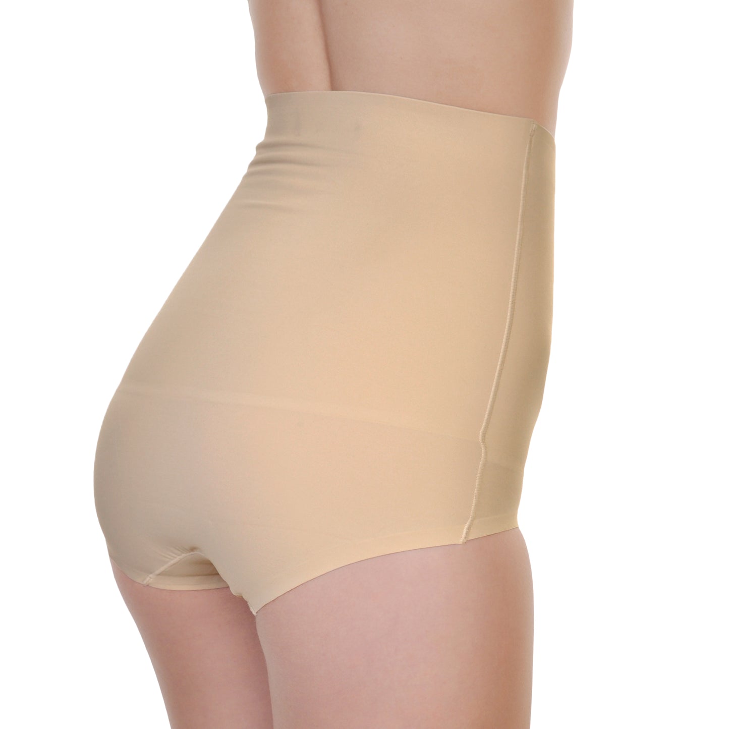 Microfiber High Waist Body Shaper Panties (6-Pack)