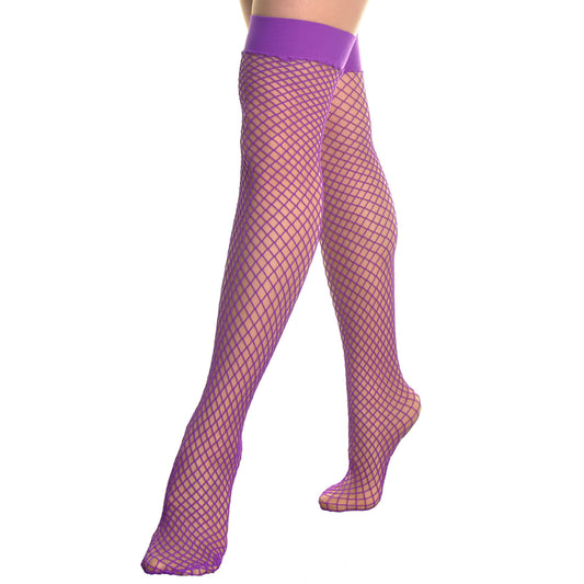 Neon Diamond Net Thigh High (1-6 Pack)