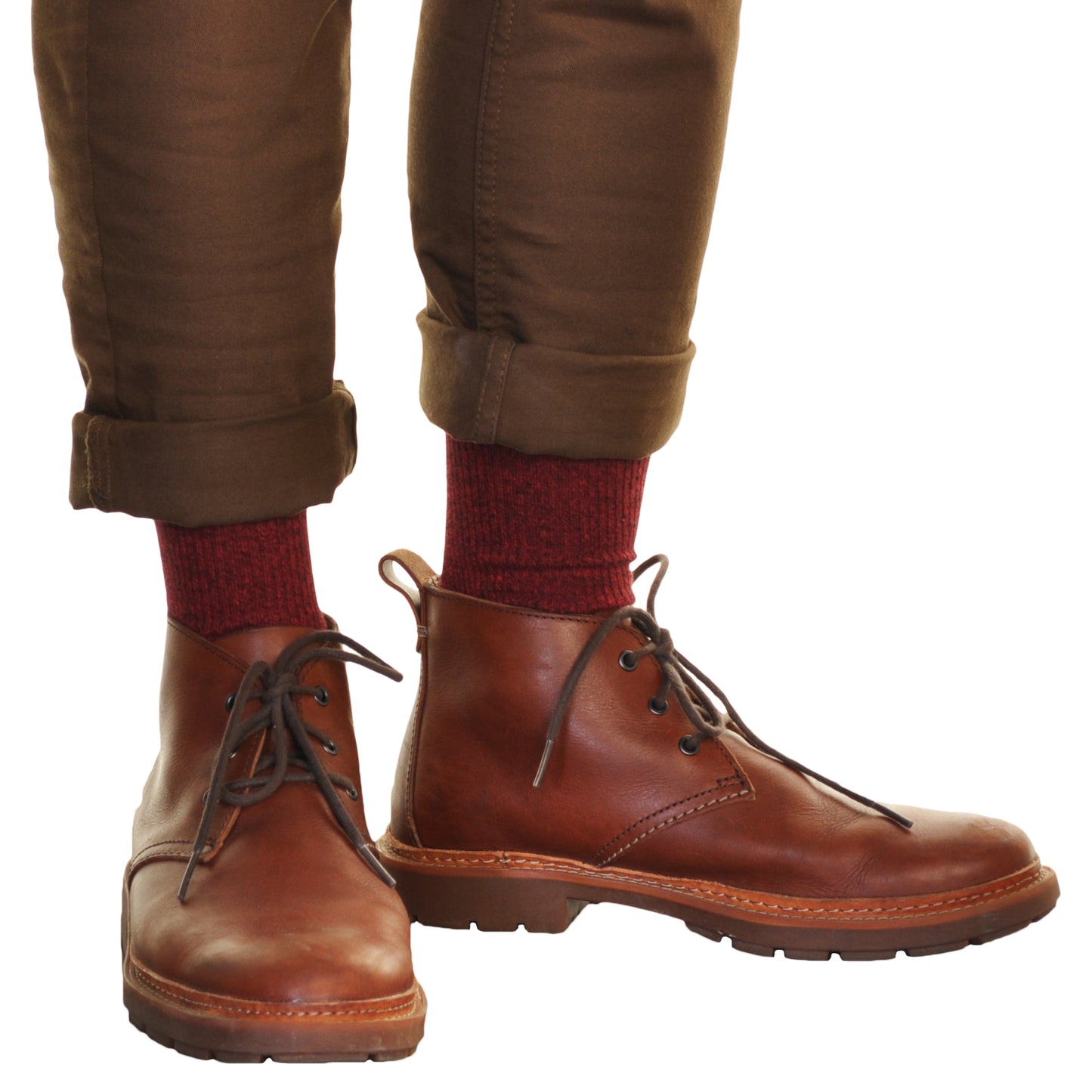 Men's Cotton Ribbed Knit Crew Socks (6-Pairs)