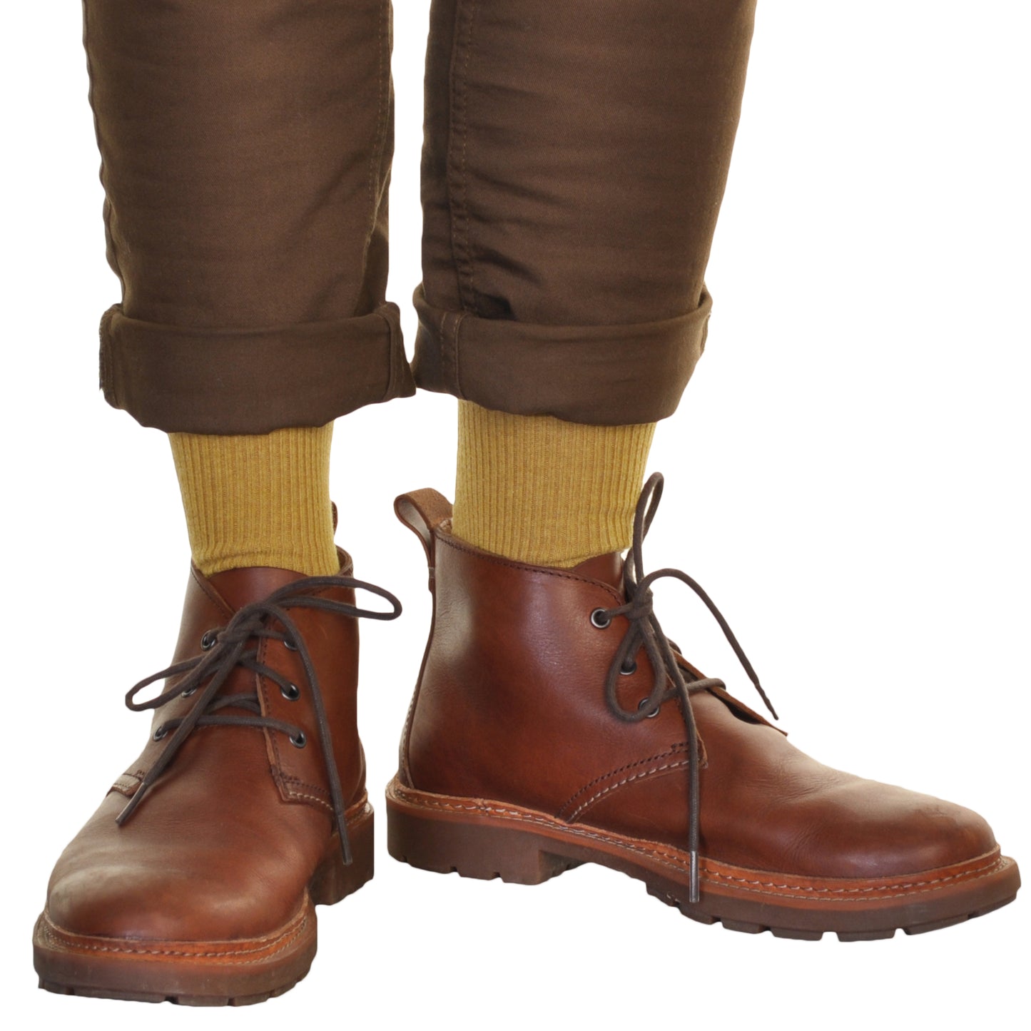 Men's Cotton Ribbed Knit Crew Socks (6-Pairs)