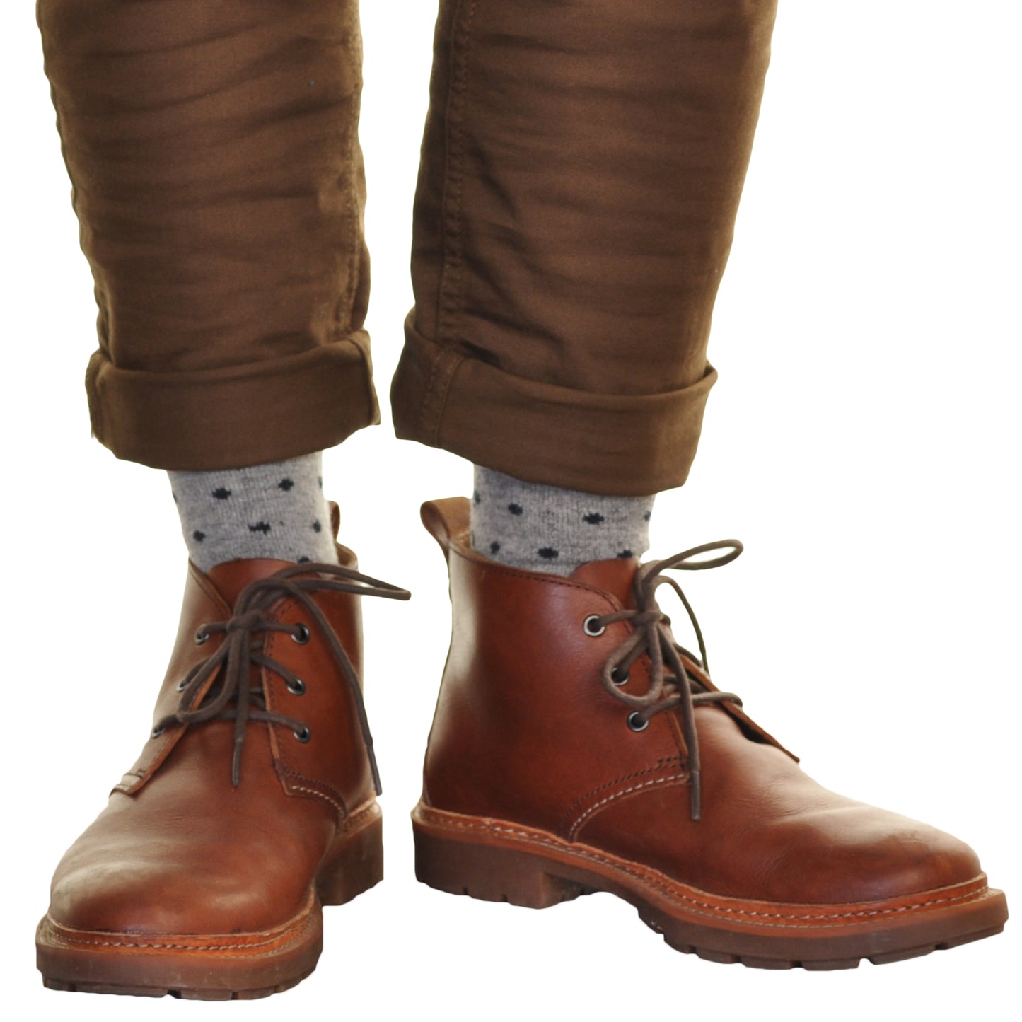 Men's Wool Blend Crew Socks (6-Pairs)