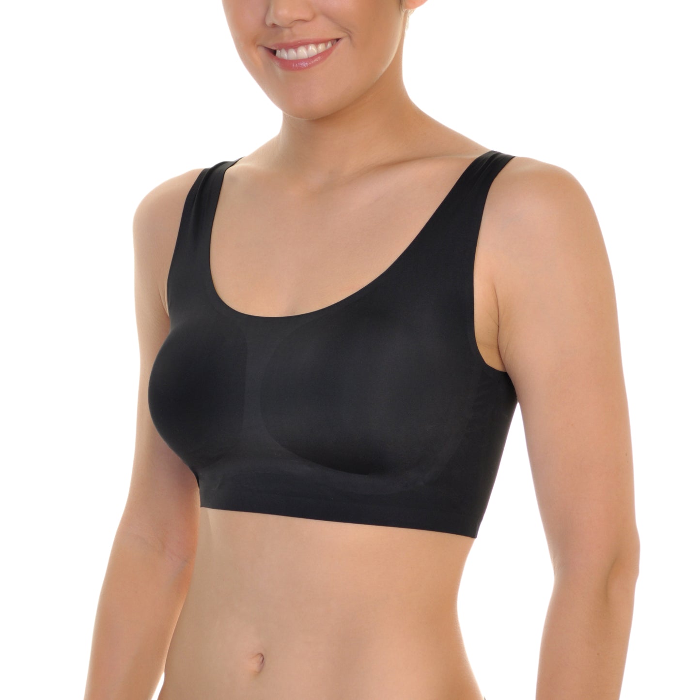 Wire-free Microfiber Laser Cut Bralette (6-Pack)