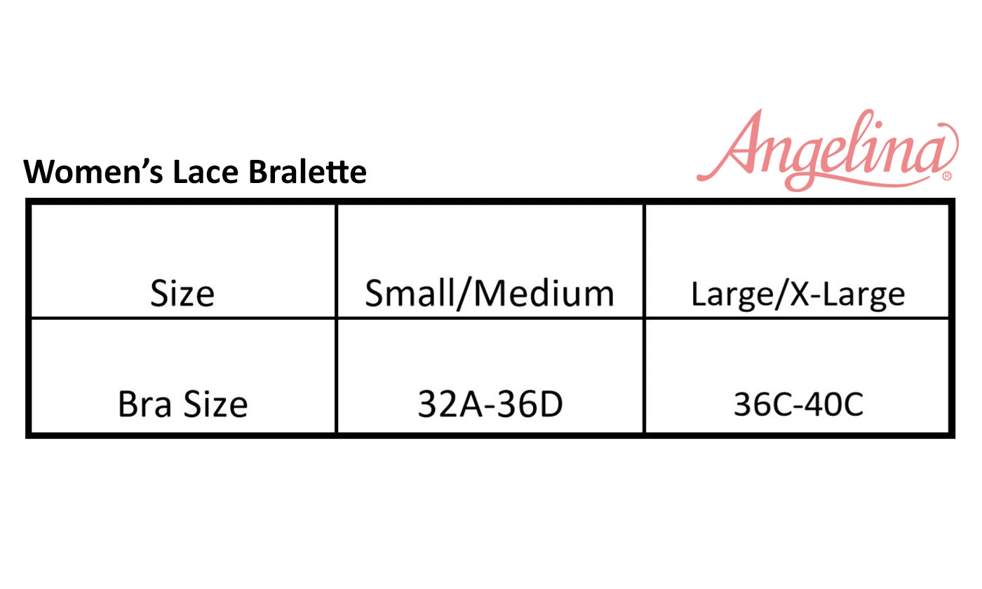 Wire-free Lace Longline Bralette with Adjustable Y-Strap (3-Pack)