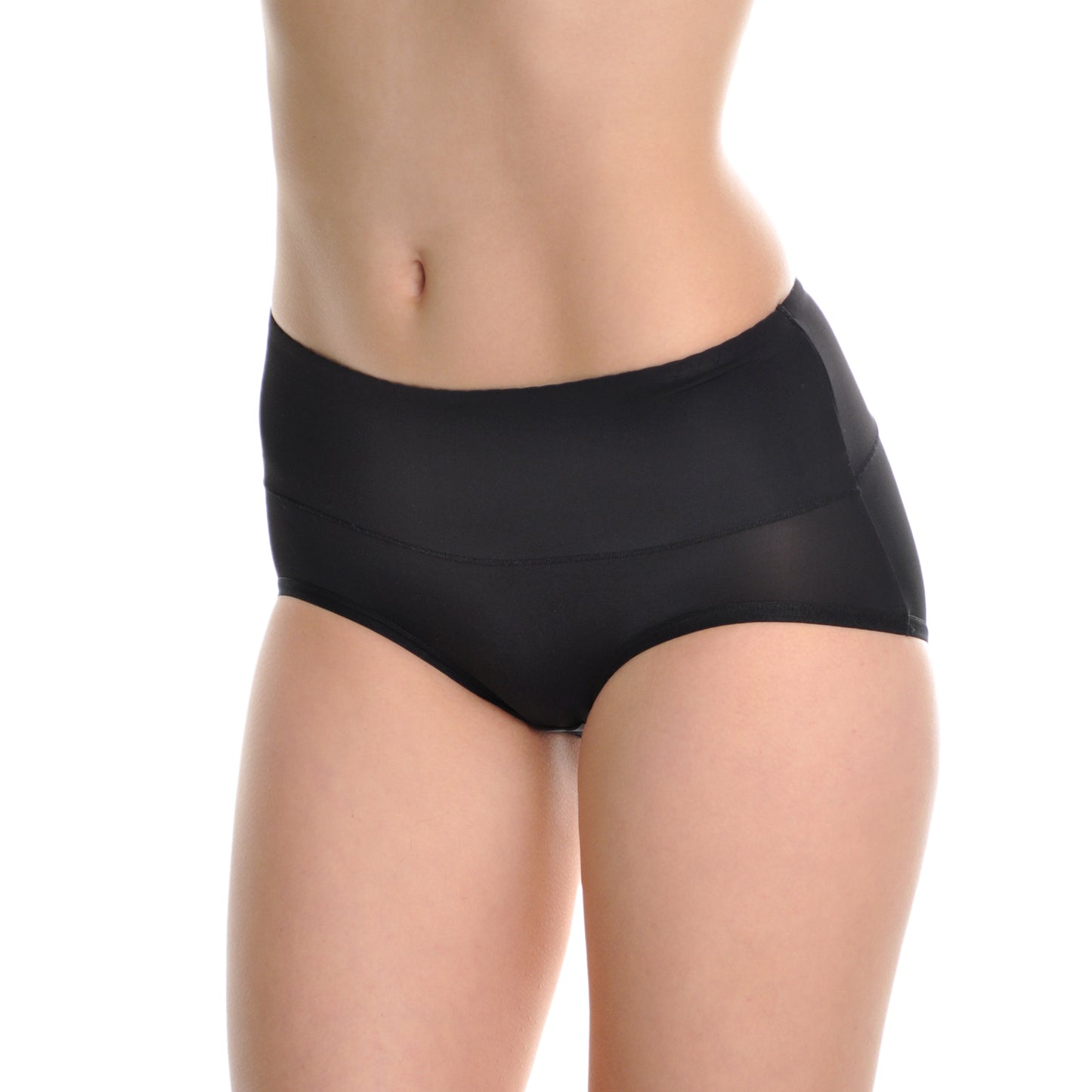 Microfiber Classic High Waist Light Control Briefs (6-Pack)