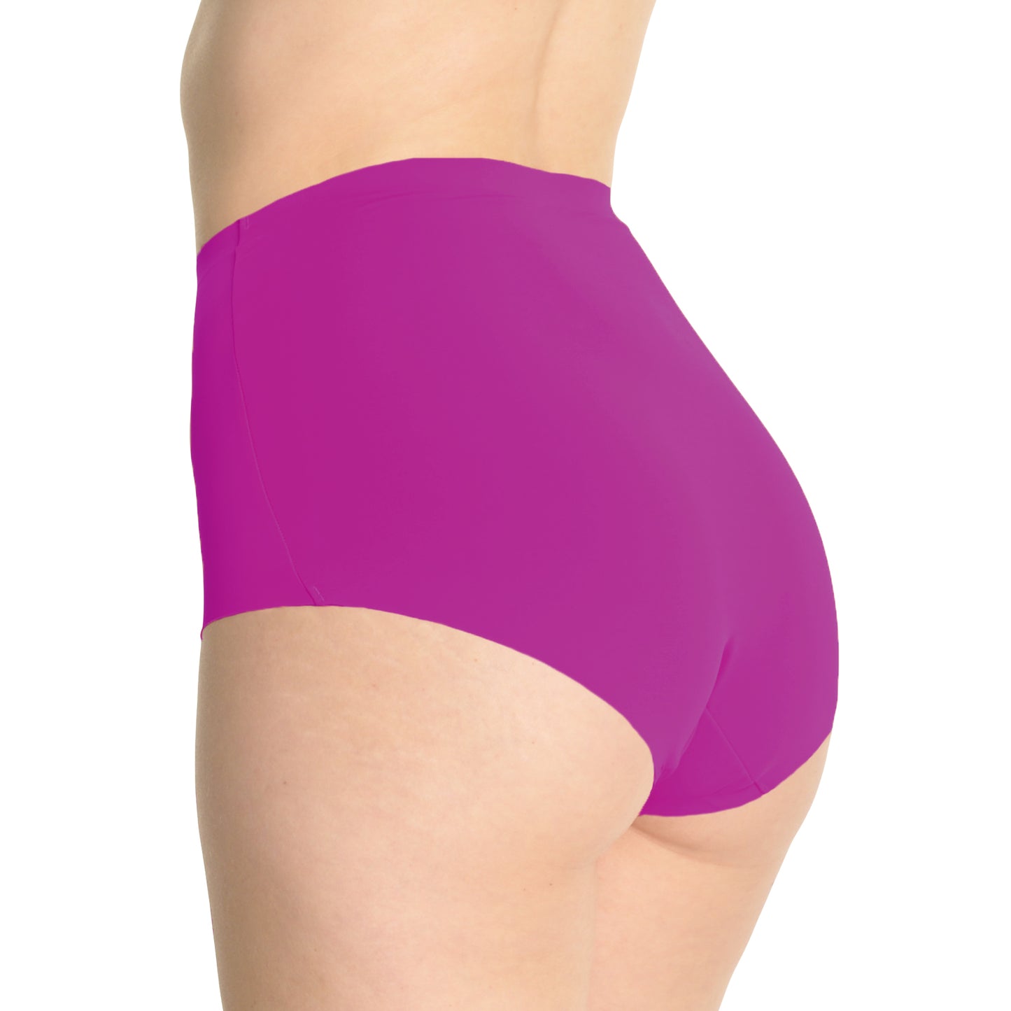 Laser Cut No-Show High-Waisted Briefs (6-Pack)
