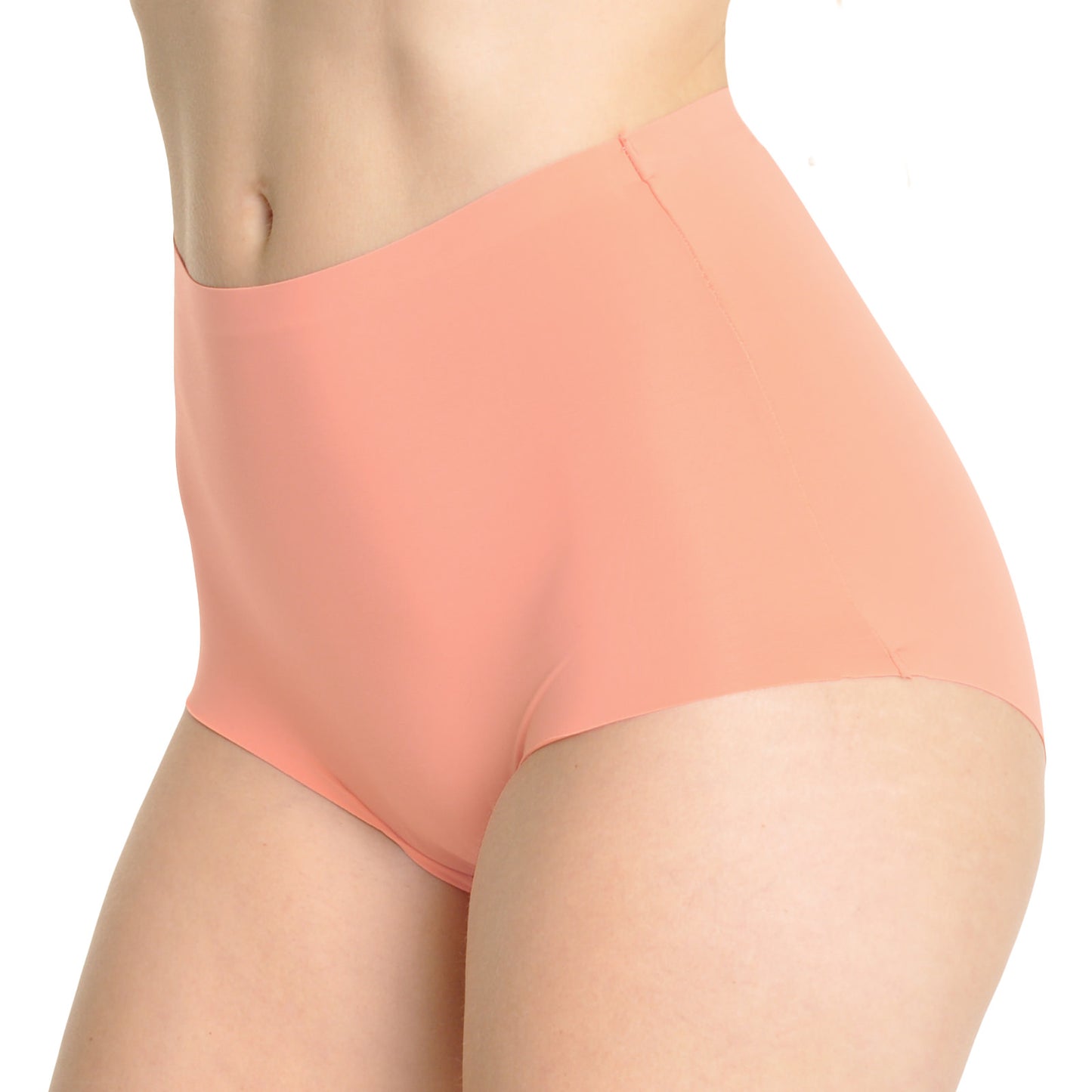 Laser Cut No-Show High-Waisted Briefs (6-Pack)