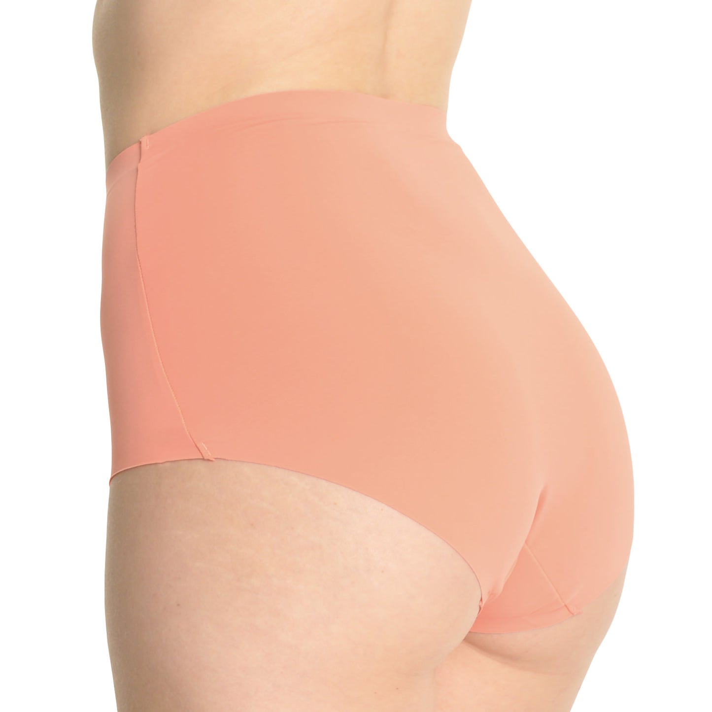 Laser Cut No-Show High-Waisted Briefs (6-Pack)