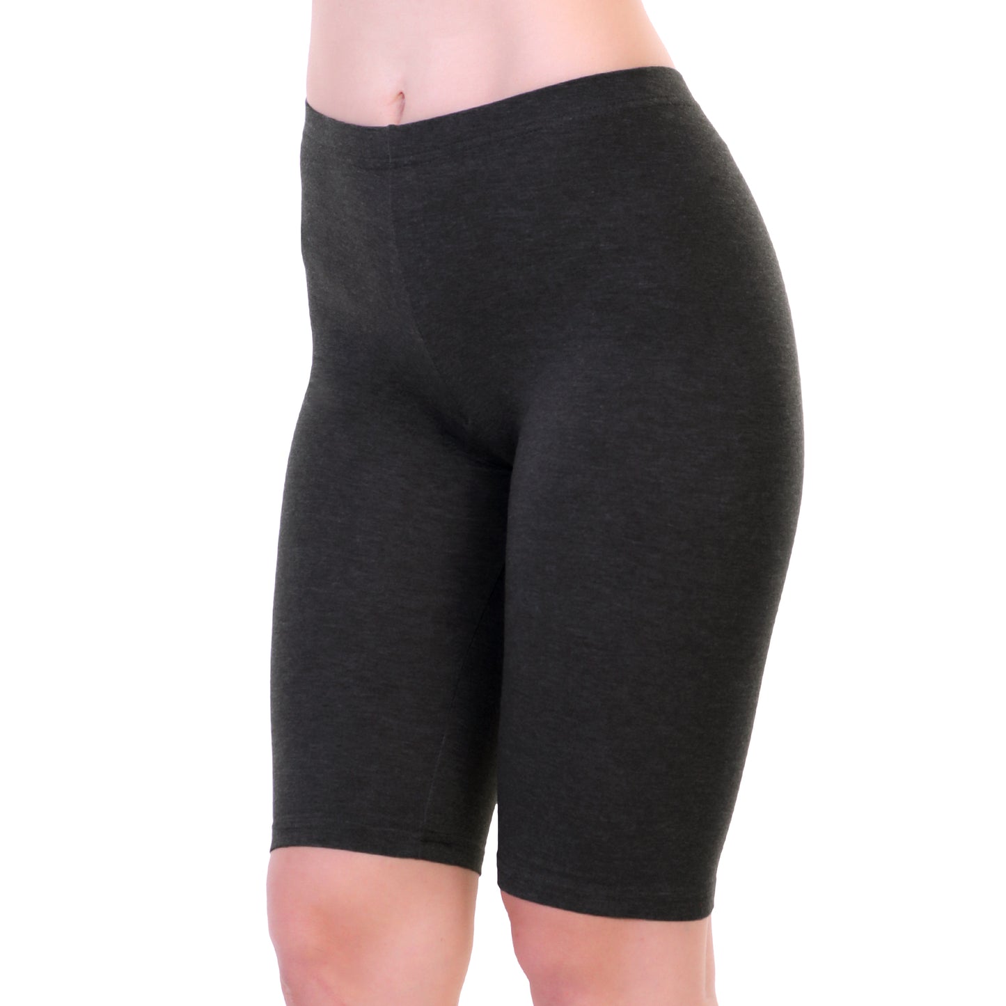 Cotton Above The Knee Safety Bike Short Panties (6-Pack)