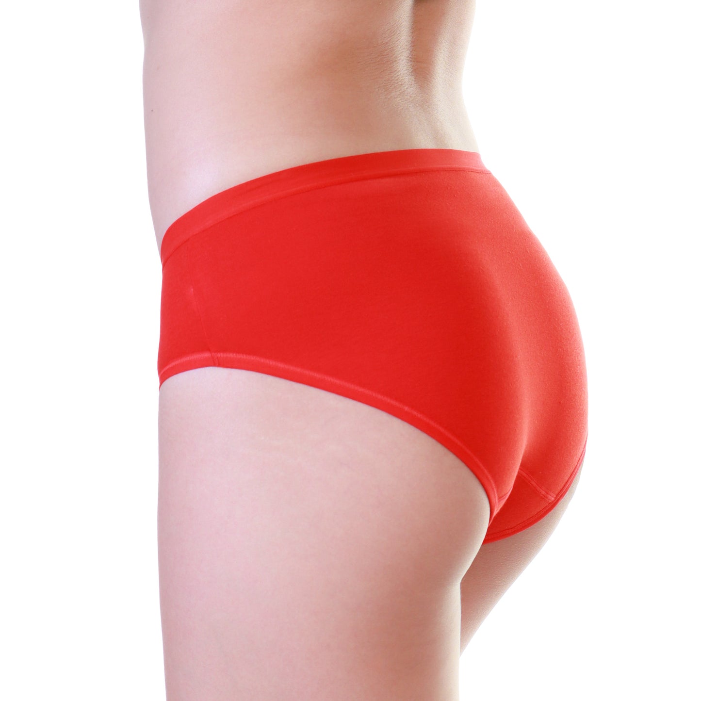 Cotton Hiphugger Panties with Lace Accent (6-Pack)