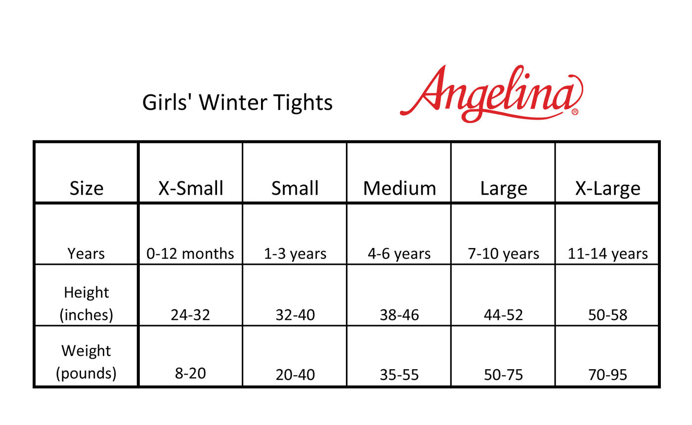 Girls Winter Tights (6-Pack)
