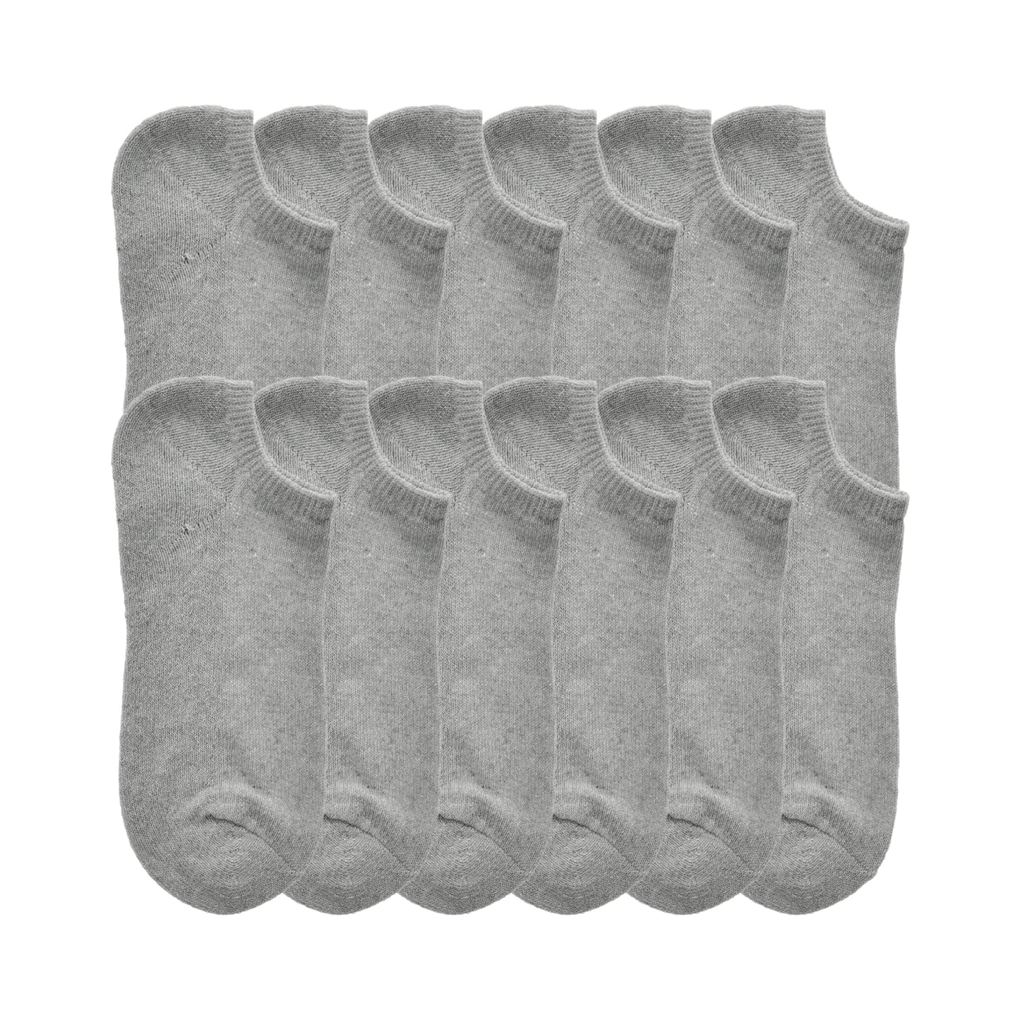 Unisex No-Show Socks (12-Pairs)