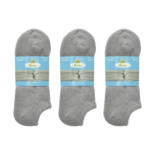 Unisex No-Show Socks (12-Pairs)
