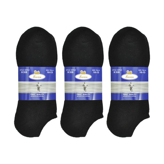 Unisex No-Show Socks (12-Pairs)