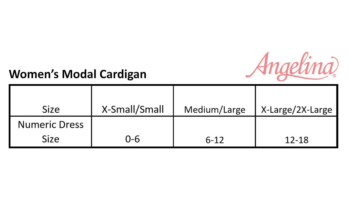 Women's Modal 3-Way Cardigan (1-Pack)