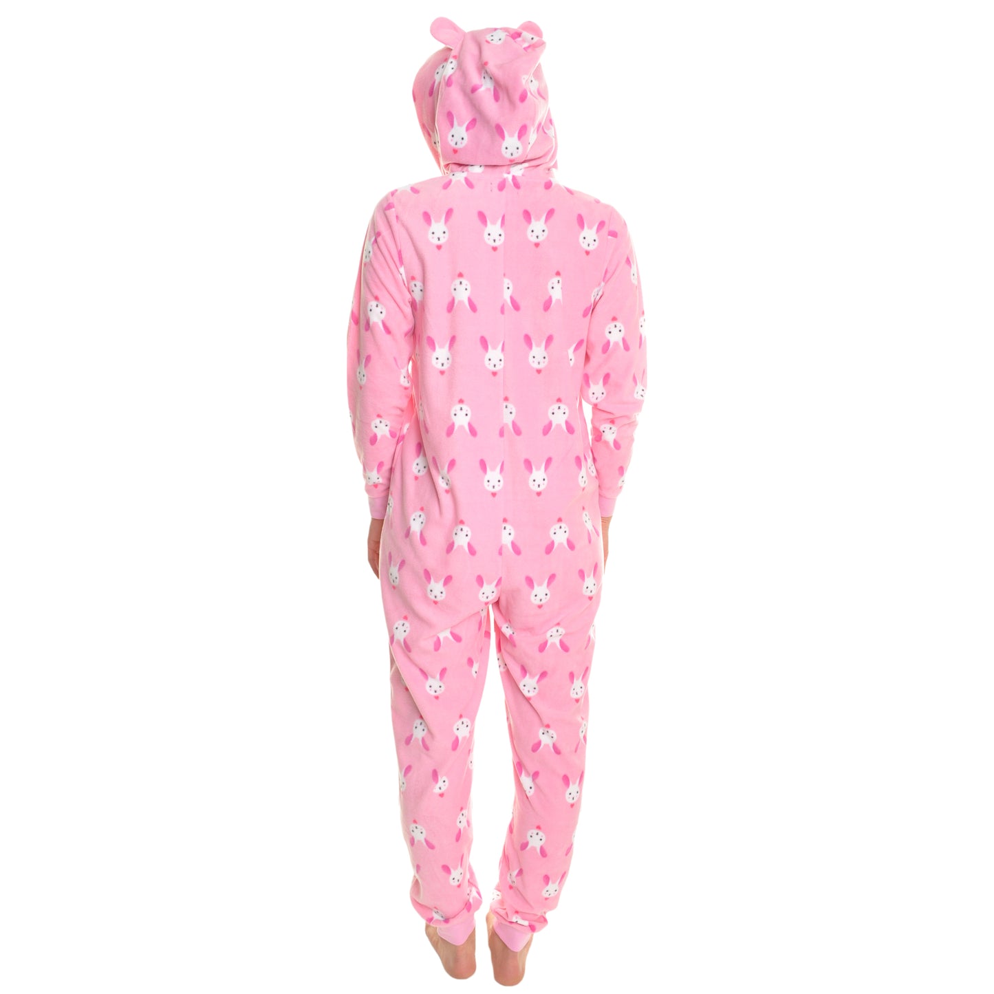 Unisex FLEECE Novelty One-Piece Hooded Pajamas (1-Pack)