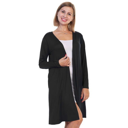Brushed Microfiber Tank Dress and Cardigan Separates (1-Pack)