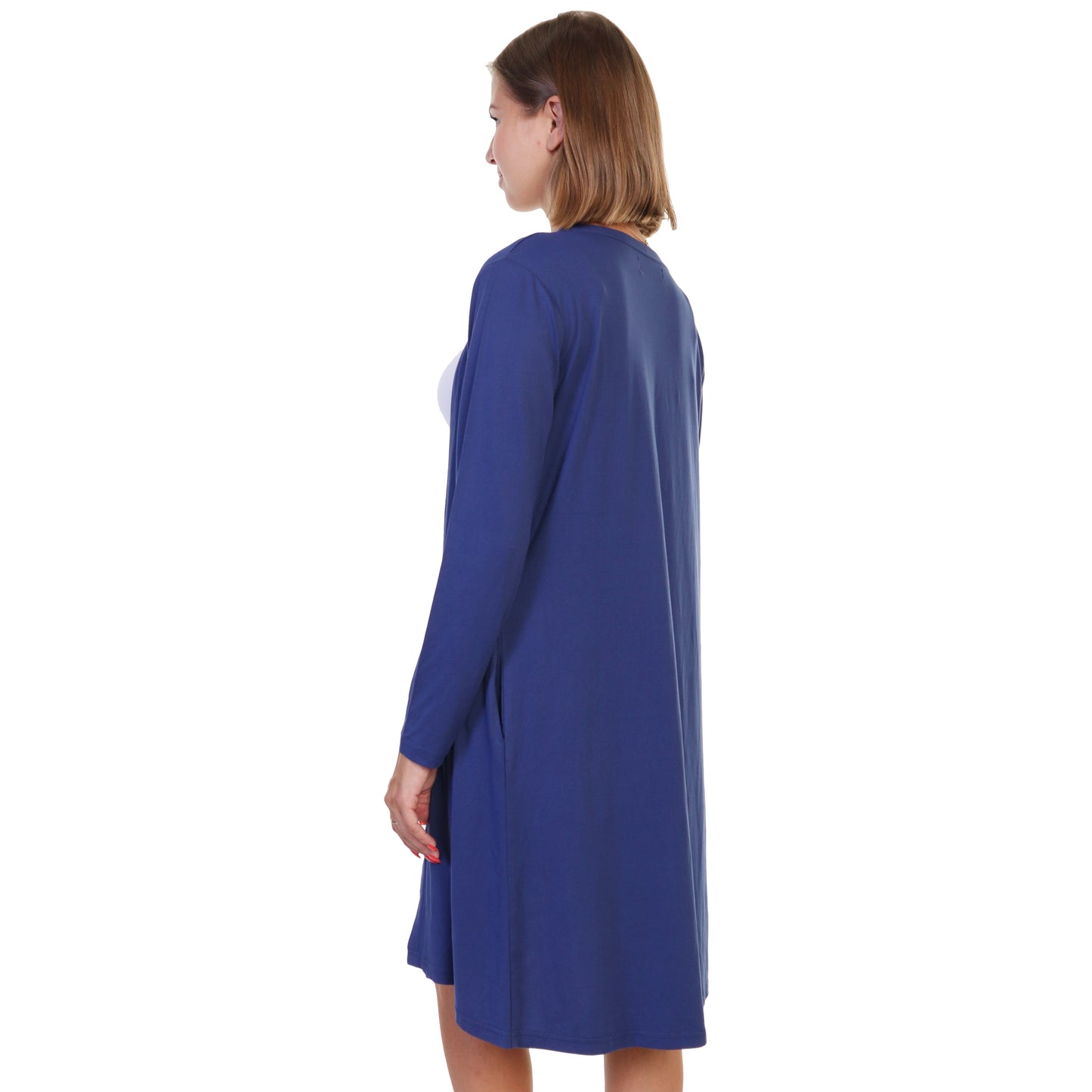 Brushed Microfiber Tank Dress and Cardigan Separates (1-Pack)