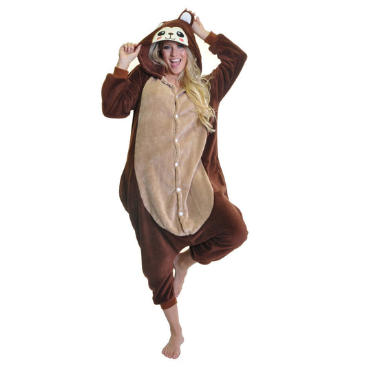Unisex Plush Animal One-Piece Novelty Sleep/Lounge Wear (1-Pack)