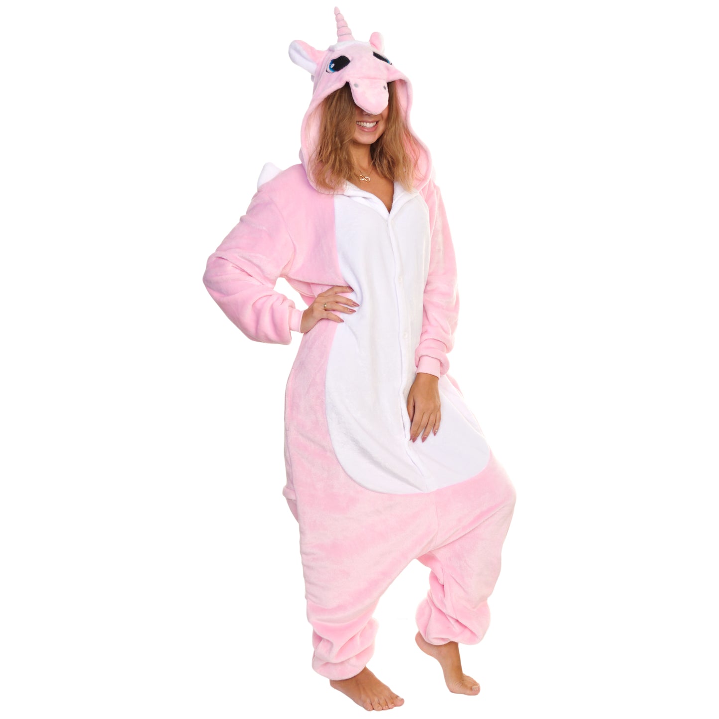 Unisex Plush Animal One-Piece Novelty Sleep/Lounge Wear (1-Pack)