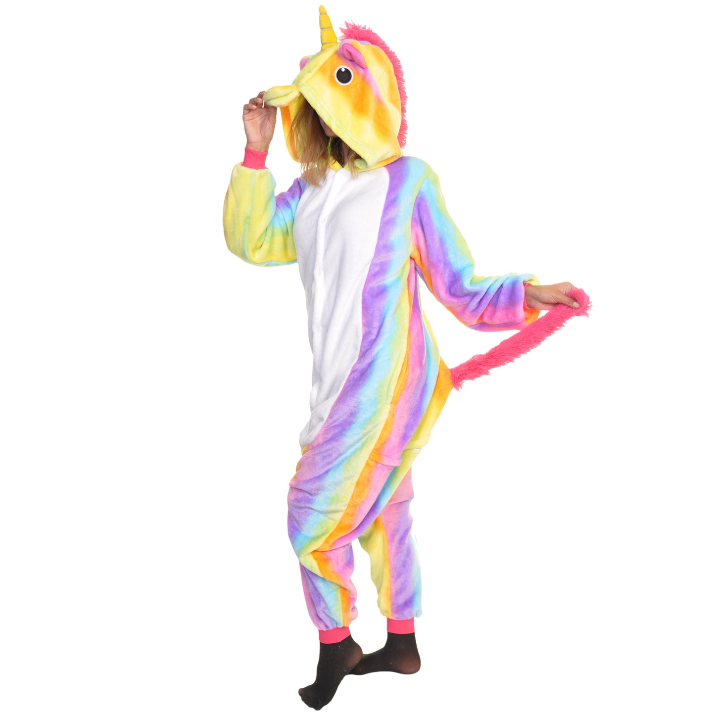 Unisex Plush Animal One-Piece Novelty Sleep/Lounge Wear (1-Pack)