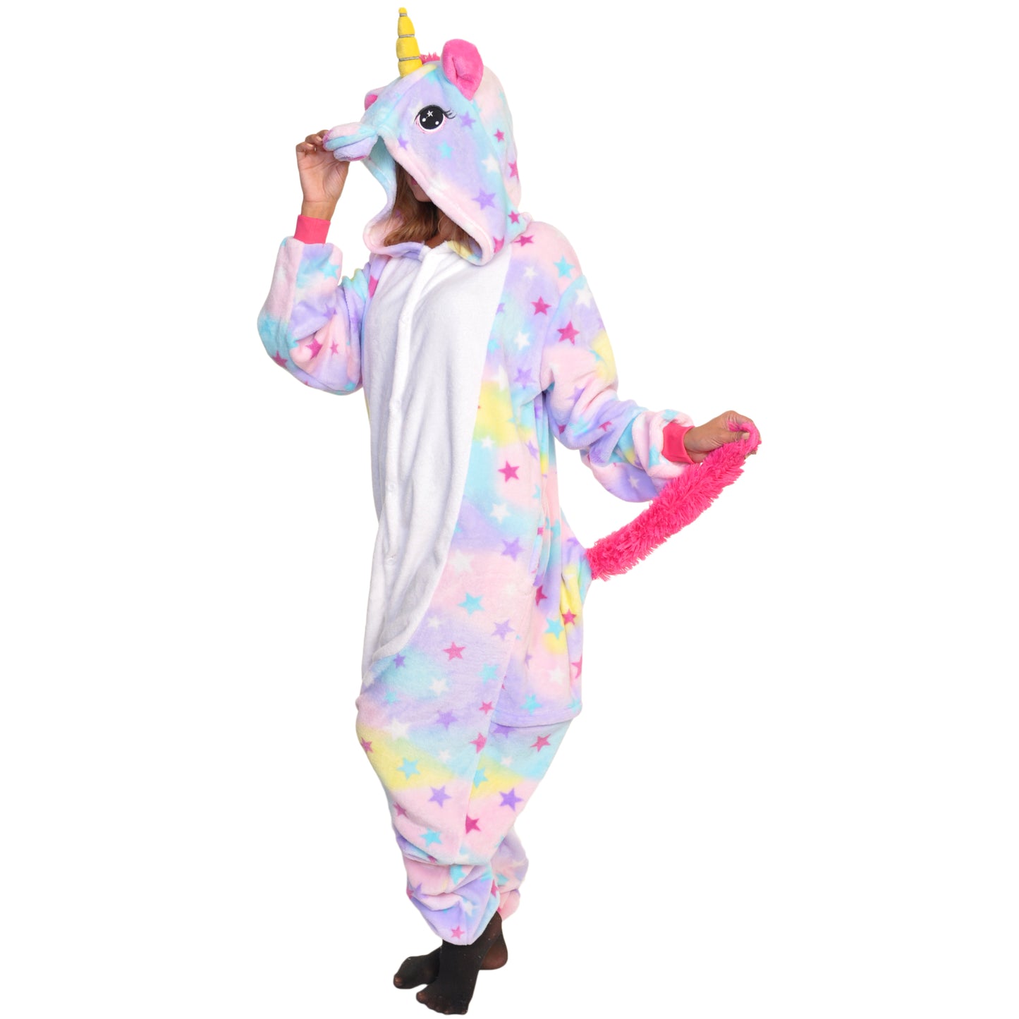 Unisex Plush Animal One-Piece Novelty Sleep/Lounge Wear (1-Pack)