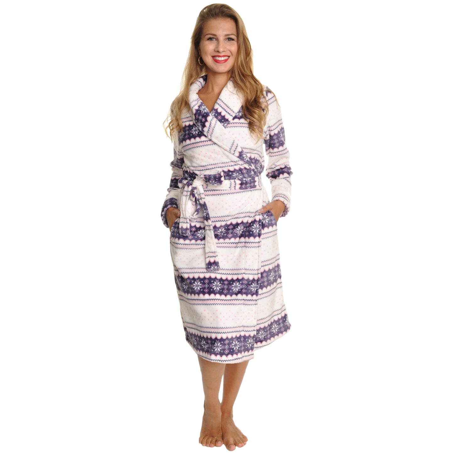 Mix-and-Match Premium Plush Bathrobe (1-Pack)