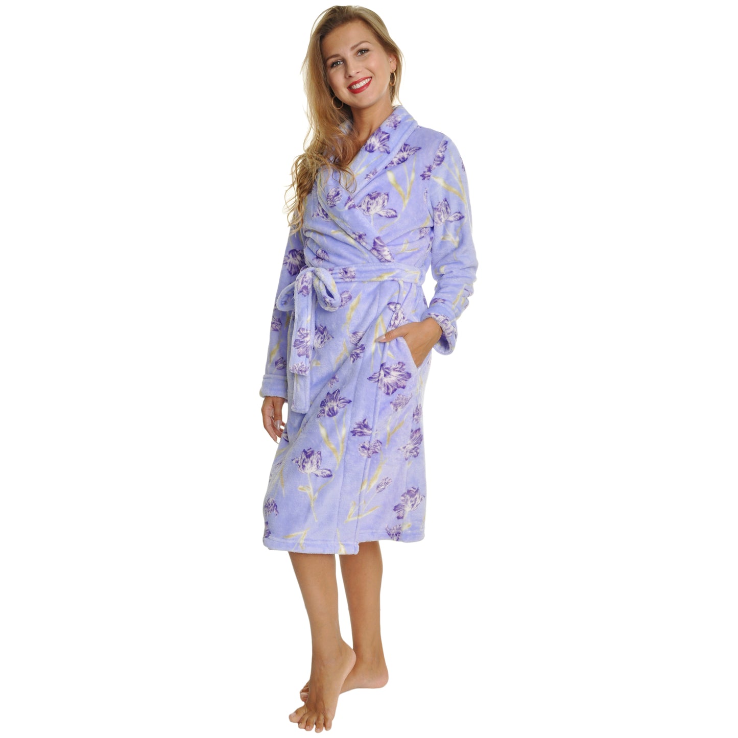 Mix-and-Match Premium Plush Bathrobe (1-Pack)